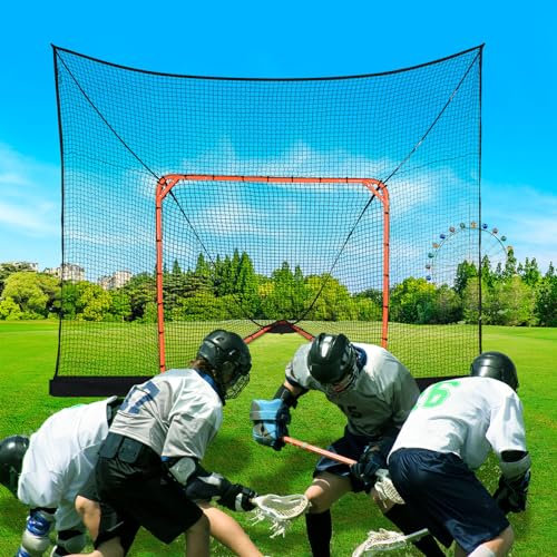 VEVOR Rete da hockey Lacrosse con copertura estesa – Set completo di accessori per allenamento per giovani e adulti (solo rete)