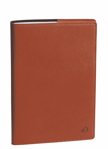 Quo Vadis - Kalender – 2025 – Präsident – Wochenkalender – Französisch – Toscana – Rot – 13 Monate von Dezember bis Dezember – 21 x 27 cm – Papier Clairefontaine weiß – hergestellt in Frankreich