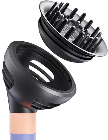 Nuova Diffusore Ricci per Dyson Airwrap, Accessorio con Modalità Doppia Cupola & Diffusa, Compatibile con Tutti i Modelli Dyson
