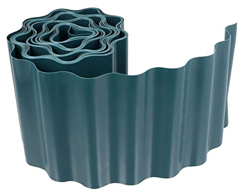 Kisangel 2rollen Rollrasen Kunststoff Flexibler Zaun Für Garten Grünes Gartenborder Und Beetumrandung Wetterfest Geruchlos Einfach Zu Verwenden Für Blumenbeete Und Gartenlandschaften