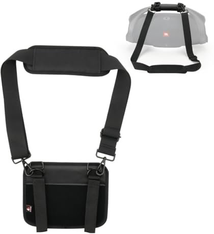 Universeller tragbarer Lautsprecher-Schultergurt für JBL Boombox1/2/3, Sony SRS-XG300/XG500, Anker Soundcore Serie, verstellbar, gepolstert, vielseitige Trageoptionen