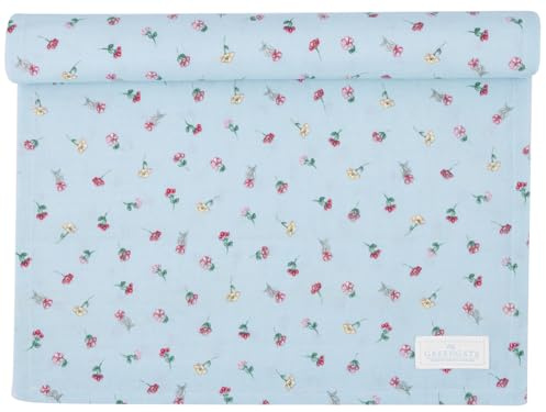 GreenGate Lianca Tischläufer Pale Blue 140x45cm