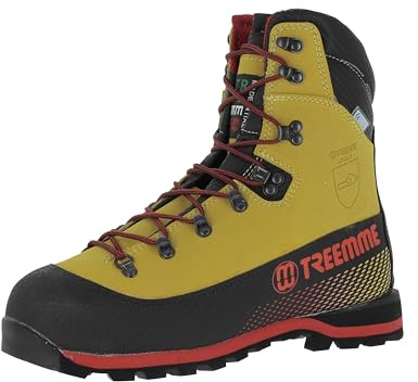 Treemme Forststiefel 91223Y wasserdichte und stabile Forststiefel mit Schnittschutzstiefel Klasse 3 und griffiger Laufsohle EU 48