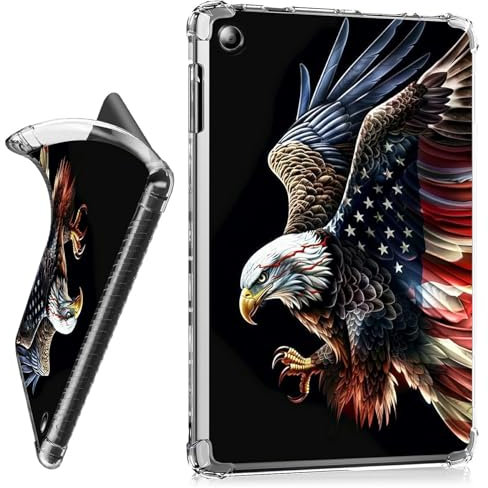 RWUTYTIUL Funda transparente para tablet Amazon Kindle Fire Max 11 (13ª generación 2023) de 11 pulgadas, carcasa protectora transparente a prueba de golpes, ligera, accesorios de TPU para mujeres y