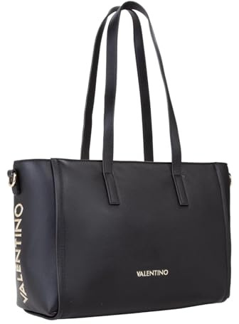 Valentino Schultertasche Shopper Fosca Re Shopping Bag Nero schwarz