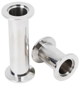 1 stück KF16 Vakuum Gerade Rohr 304 Edelstahl Flansch Quick Match Leuchte Gerade Rohr Armaturen 60MM Länge