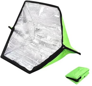 Opilroyn Four solaire portable - Ustensiles de cuisine d'extérieur Chaleur du | Four solaire pour cuisine de camping RV Randonnée Entraînement de survie familiale