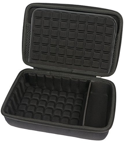 Khanka Dur Cas étui de Voyage Housse pour WD My Book/pour Elements Desktop Disque Dur Externe de Bureau avec Sauvegarde 2/3/4/6/8/10 TB.