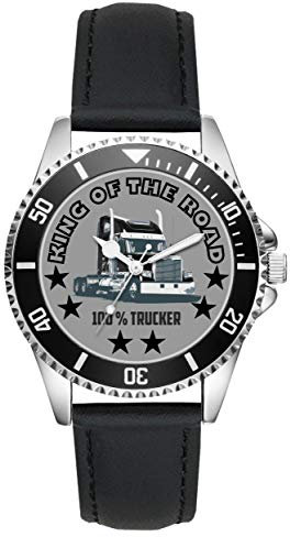 KIESENBERG Geschenk für LKW Fernfahrer Trucker Uhr L-6124