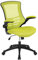 Flash Furniture Bürostuhl, 65 x 62 x 105 cm, Grünes Mesh