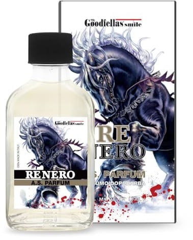 THE GOODFELLAS' SMILE Aftershave Parfum 100ml Re Nero Made in Italy, 200 g