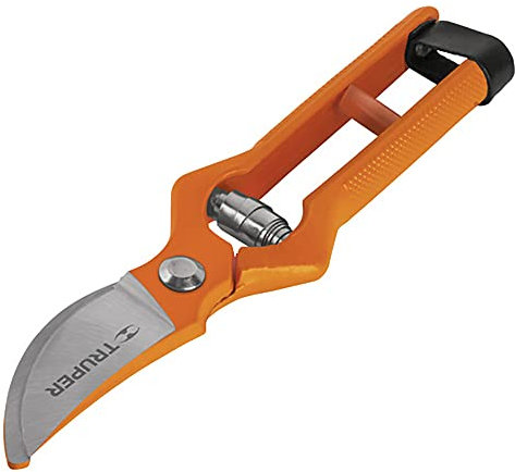 Truper Tijeras de poda T-580 Modern Naranja Bypass