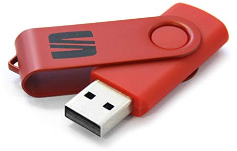 Seat 6H2087620KAD USB-Stick 16 GB Datenspeicher rot