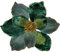Briful 3 Stücke Weihnachtsstern Christbaumschmuck Magnolie Kunstblumen mit Glitzern Poinsettia Kunstzweig Weihnachtliche Dekoration Weihnachtsbaum Neujahr Ornamente
