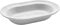 Staub Plat de service ovale en céramique Blanc 25,4 cm