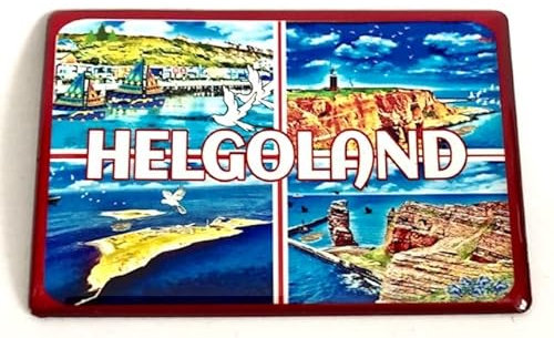 Helgoland Kühlschrankmagnet Helgoland Souvenir Helgoland Reiseandenken 260901