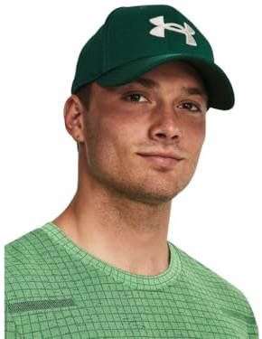Under Armour Herren UA Blitzing Baseball Cap L/XL, (322) Greenwood/Olive Tint, L/XL