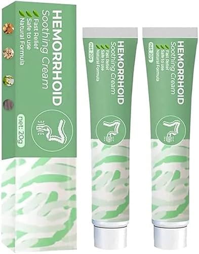 2 Pcs Crema Calmante De Hemorroides Alemana Koltax,Crema Para Aliviar Las Hemorroides,Ungüento De Hemorroides A Base De Hierbas Naturales,Alivio Rápido De Hemorroides Y Fisuras Anales