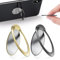 yuejuhe 2 Stück Handy Ring Halterung, 360 Grad Drehung 1,8 mm Ultradünner Ring Ständer, Handyhalterung Finger für Smartphone, Magnetische Autohalterung