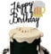 Arthsdite 1 x Bierkrug Happy Birthday Kuchendekoration zum Feiern von Glorymoment Bierthema Geburtstag Mottoparty Supplies