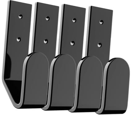 FUNOMOCYA 1 Set Tastatur-Wandhalterung, Tastatur-Halterung, Tastatur-Halterung, Wand-Tastatur-Aufbewahrungshalter, Wand-Tastatur-Aufbewahrungshalter, Tastatur-Halterung, Wandmontage, Bürobedarf, Acryl