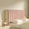 DRIMEE Cuscini per Testata Letto Matrimoniale Schienale Letto Imbottito Copri Testata Letto Matrimoniale Imbottita Vestiletto e Decorazioni Camera da Letto,Rosa,180CM
