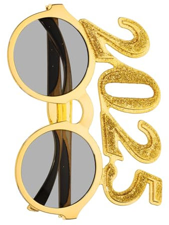 COLLBATH 2025 Brille Partyzubehör für das neue Jahr 2025 Silvesterbrille 2025 Tanzbrille brillen coole brille Partydekorationen für das neue Jahr Requisiten Partybrille Stk
