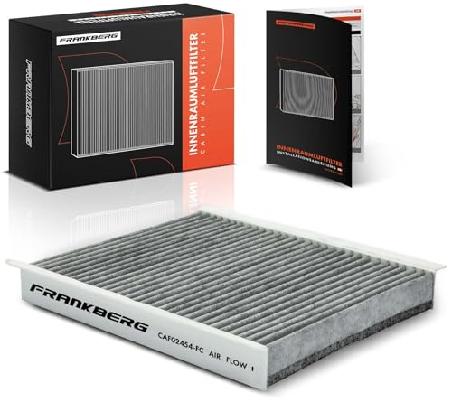 Frankberg Filtro antipolline per abitacolo con carbone attivo 80292SMGE01 | Compatibile con: Civic VIII Berlina FA FD,Civic VIII Hatchback FK FN