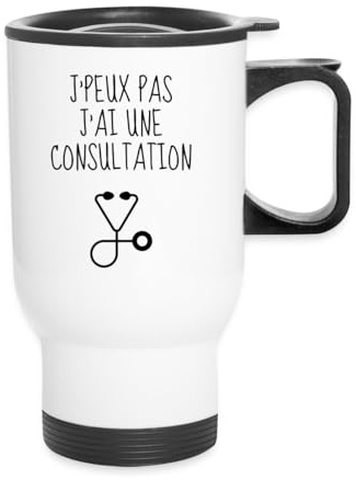Spreadshirt Docteur/Médecin/Hôpital/Médecine Mug isotherme avec poignée