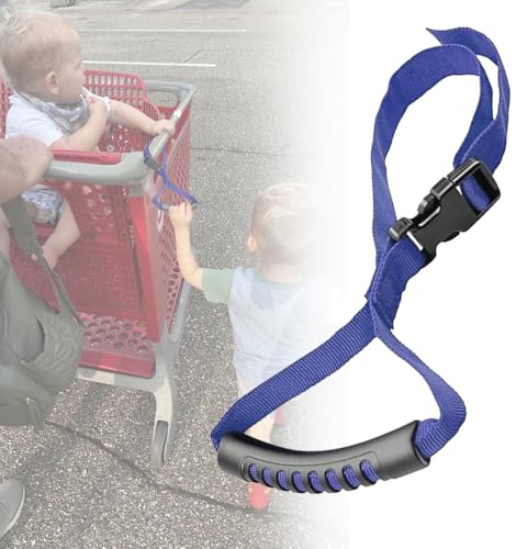 Baby Stroller Safety Wrist Strap - Anti-Lost Adjustable Wrist Leash for Pushchairs, Wagons, Shopping Carts, and Travel