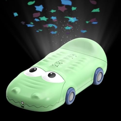 Giocattolo proiettore di storie per bambini, giocattolo libro di fiabe con proiettore di luci notturne - Giocattolo proiettore elettrico musicale,Giocattoli elettronici interattivi per raccontare