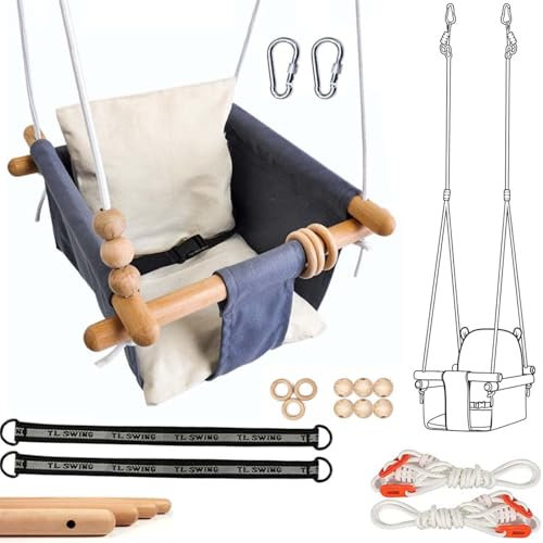 Babyschaukel,Kleinkindschaukel,Kinderschaukel Indoor,Schaukelsitz,Kinder Schaukel,Holzschaukel für Kinder,Babyschaukel Kinderschaukel Holz,Kinder schaukel Holz Indoor Outdoor