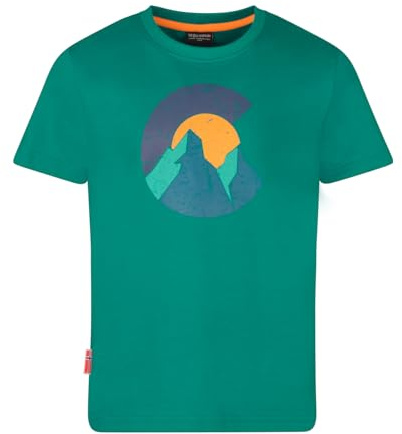 Trollkids Halsafjord T-Shirt Sea Green, Gr. 128