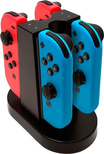 BigBen Interactive - Base De Carga Para 4 Joy-Con (Nintendo Switch)