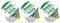 Lakeland Semi-Skimmed Milk Pots (Pack of 2 x 120) UKB Multi-Pack Offer