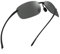 JIM HALO Sport Sonnenbrille für Damen Herren TR90 Randlos Unzerbrechlich Rahmen für Laufen Angeln Baseball Fahren Hellgrau