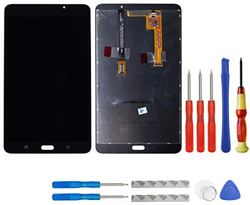 swark Pantalla LCD compatible con Galaxy Tab A 7.0 WiFi Tablet SM-T280 (no para la versión 3G y T285 ni orificio para auriculares), reemplazo de digitalizador de pantalla táctil (negro)
