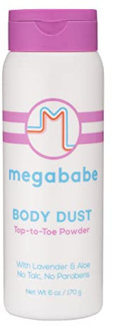 Megababe Body Dust Top To Toe Powder With Lavender & Aloe No Talc No Parabens