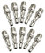 power tool HA0229C Air Hose Fitting POWERTOOL 1/4 inch Airline Connectors BSP Quick Release Male Female Air Coupler Hose Tail for Compressor Tools (Pack of 10)