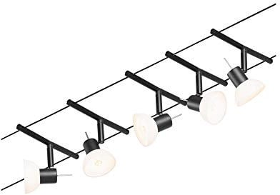 Paulmann Wire Set Sheela max5x10W GU5,3 Schwarz ma