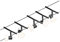 Paulmann Wire Set Sheela max5x10W GU5,3 Schwarz ma