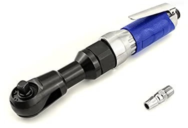 QWORK Druckluft-Ratschenschlüssel, 0,95 cm, superschnelle, robuste Druckluft-Ratsche, 19,8 m