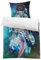 MUSOLEI Traumfänger Bettwäsche 135x200 Mädchen Mikrofaser-Polyester dunkelblauer Bettbezug 135x200cm mit 1 Kissenbezug 80X80cm Bettwäsche Set mit Traumfänger