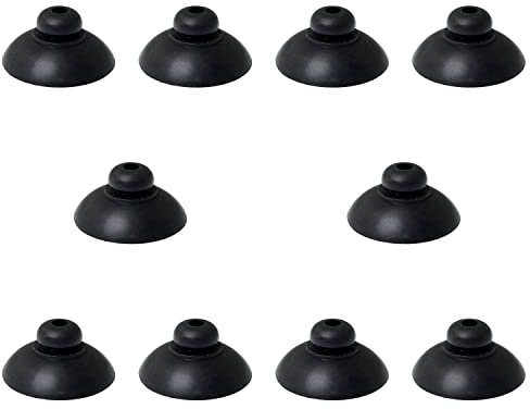 DZS ELEC Saugnapf, 28 mm Durchmesser, für Aquarien, Saugnapf, schwarz, Saugnapf-Halterung für Tankpumpe, Überkopfleitungsrohr, Haustierbedarf, 10 Stück