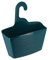 EVIDECO French Home Goods Panier de douche en plastique à suspendre Bleu Tahiti