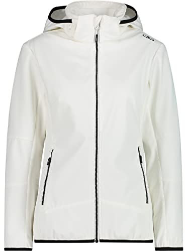 CMP, JACKET ZIP HOOD, 32A0456, Basic White, D38, Woman