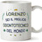 Mugffins Tazza Personalizzata in ceramica per ODONTOTECNICO uomo 11 oz / 350 ml - In italiano - Migliore del Mondo - Idea regalo per compleanno, anniversario, natale, laurea