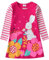 VIKITA Little Girls Cartoon Stripe Long Sleeve T-Shirt Dresses Lh7612 2-3Y
