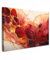 MuchoWow© Quadro Camera Da Letto 120x80 cm Quadri Soggiorno Decorazione Parete Quadri Moderni Su Tela Stampe Foto Con Cornice Quadretti Poster Cucina AstrattiMarmo - Rosso - Oro