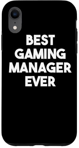 iPhone XR Best Gaming Manager - Funny Case